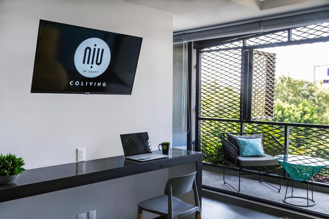 Niu Modern Apartments Near Wtc & Condesa - Roma Sur Mexikóváros Kültér fotó